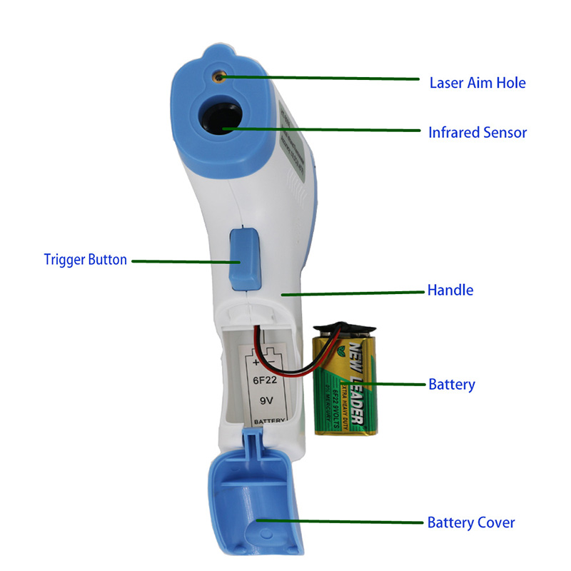 Instruments de température / thermomètres pour animaux de compagnie gardant des animaux d'élevage